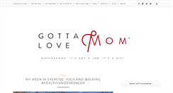 Desktop Screenshot of gottalovemom.com